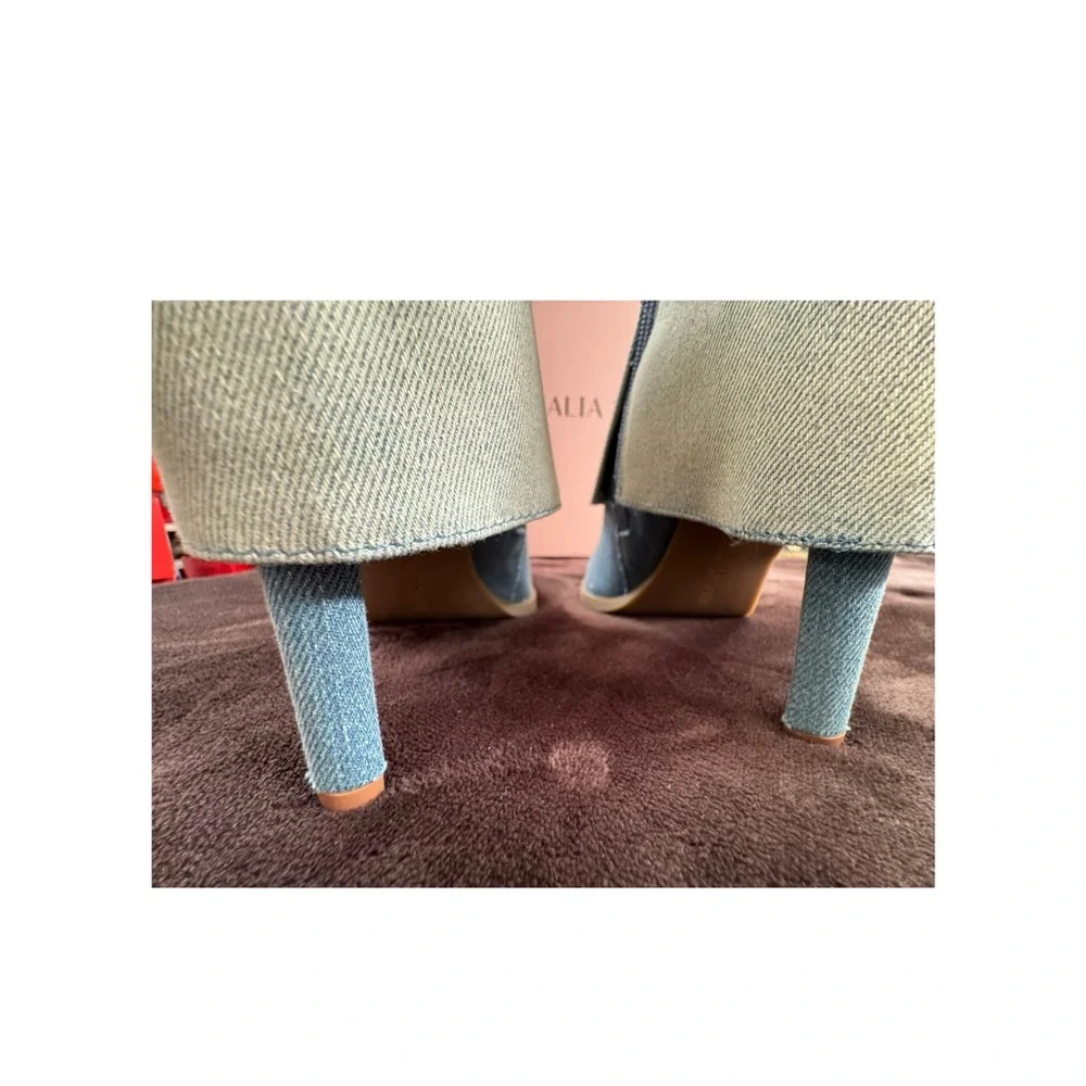 Thalia Sodi Denim and Diamonds Stiletto boots size 6 - Picture 6 of 10